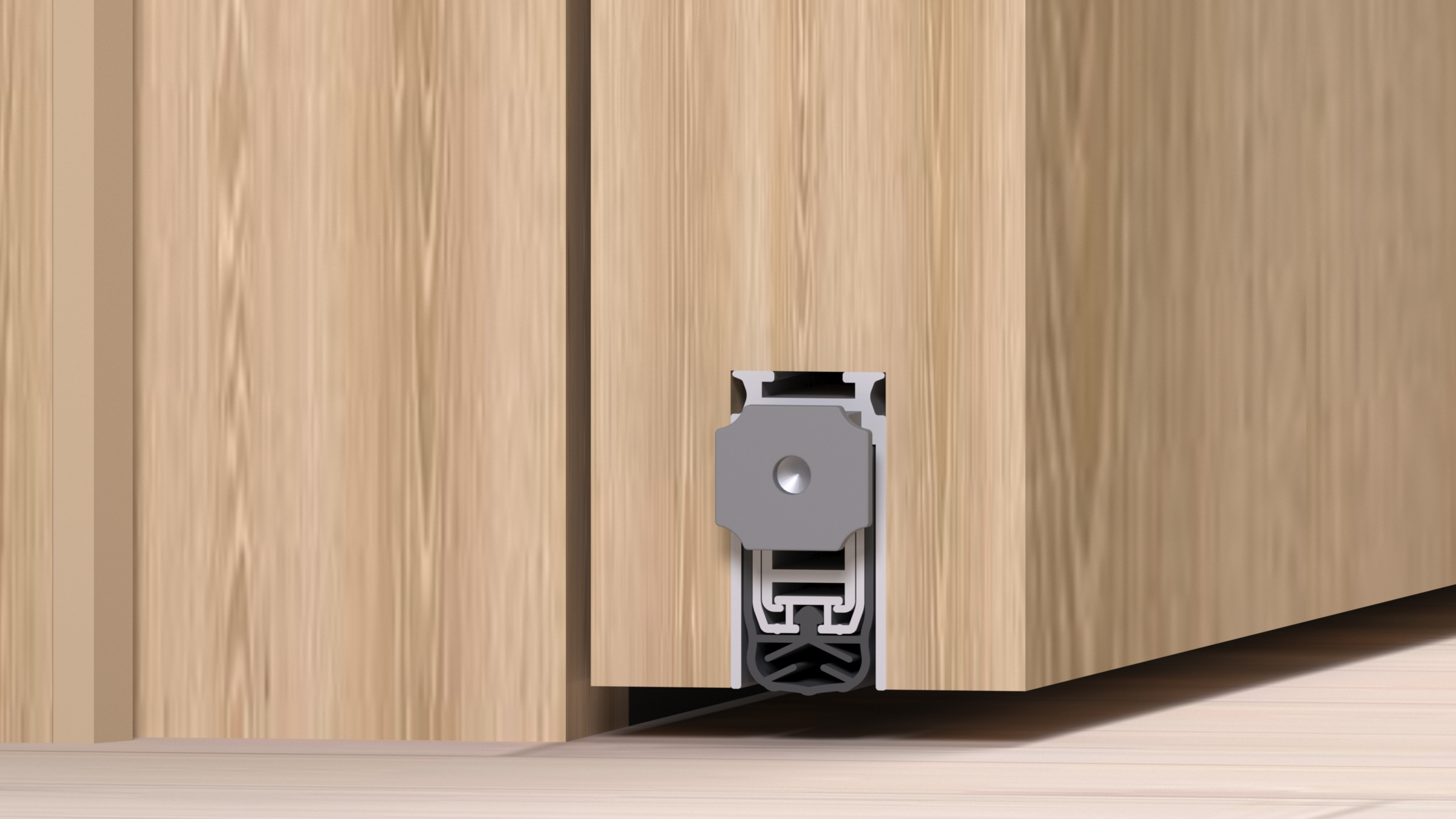 Автоматический дверной умный порог DSD1530, L=959 мм. Рис. 2