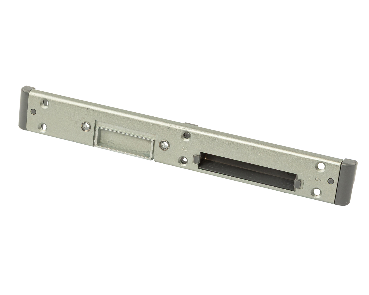 Планка ответная под ригель с фалевой/роликовой защелкой (регулируемая) 9 система, правая. Рис. 1