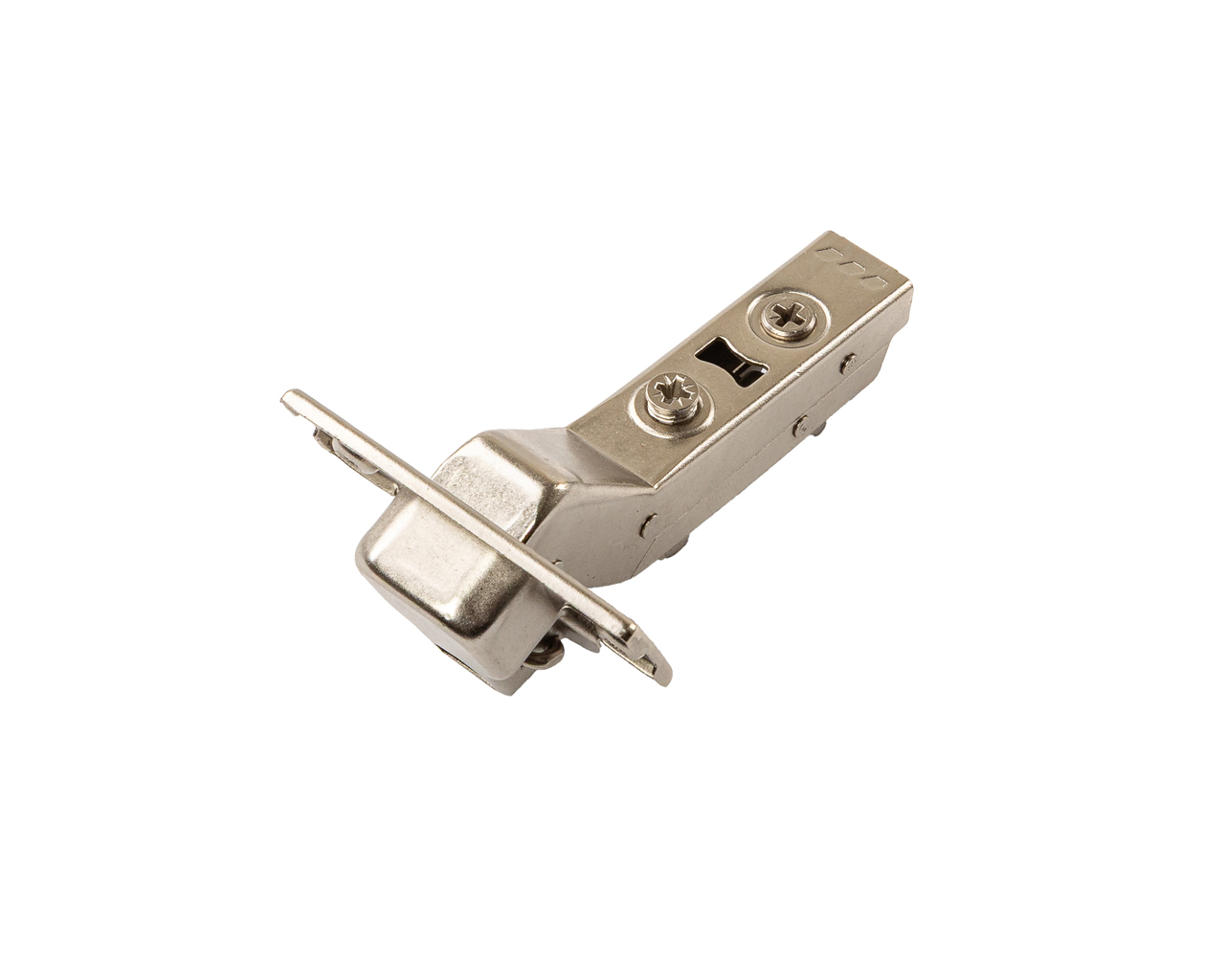 Петля для угловых дверей +30° Alphalux Titan Clip-On, без доводчика, угол открывания 100°, 48 мм, чашка 35 мм, никель. Рис. 3 Петля для угловых дверей +30° Alphalux Titan Clip-On, без доводчика, угол открывания 100°, 48 мм, чашка 35 мм, никель. Рис. 3