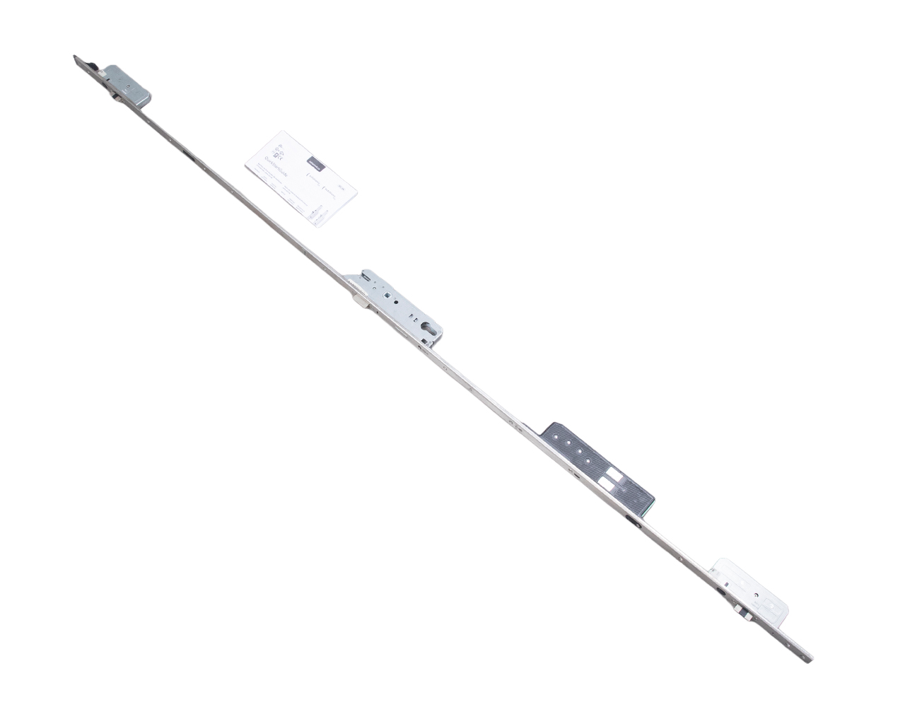 Замок многозапорный Maxbar Smart автоматический 834 с 2-мя доп. запорами (авт. защелки), нерж., 35-92-8-PZ U24-1790 (1870-2170 mm). Рис. 1