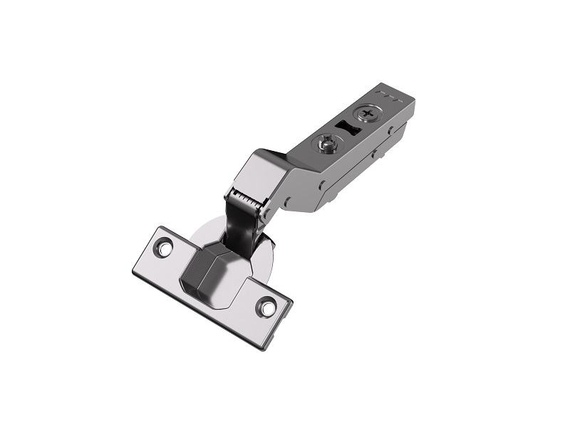Петля для угловых дверей +30° Alphalux Titan Clip-On, Soft-Close, угол открывания 100°, 52 мм, чашка 35 мм, титан. Рис. 1 Петля для угловых дверей +30° Alphalux Titan Clip-On, Soft-Close, угол открывания 100°, 52 мм, чашка 35 мм, титан. Рис. 1