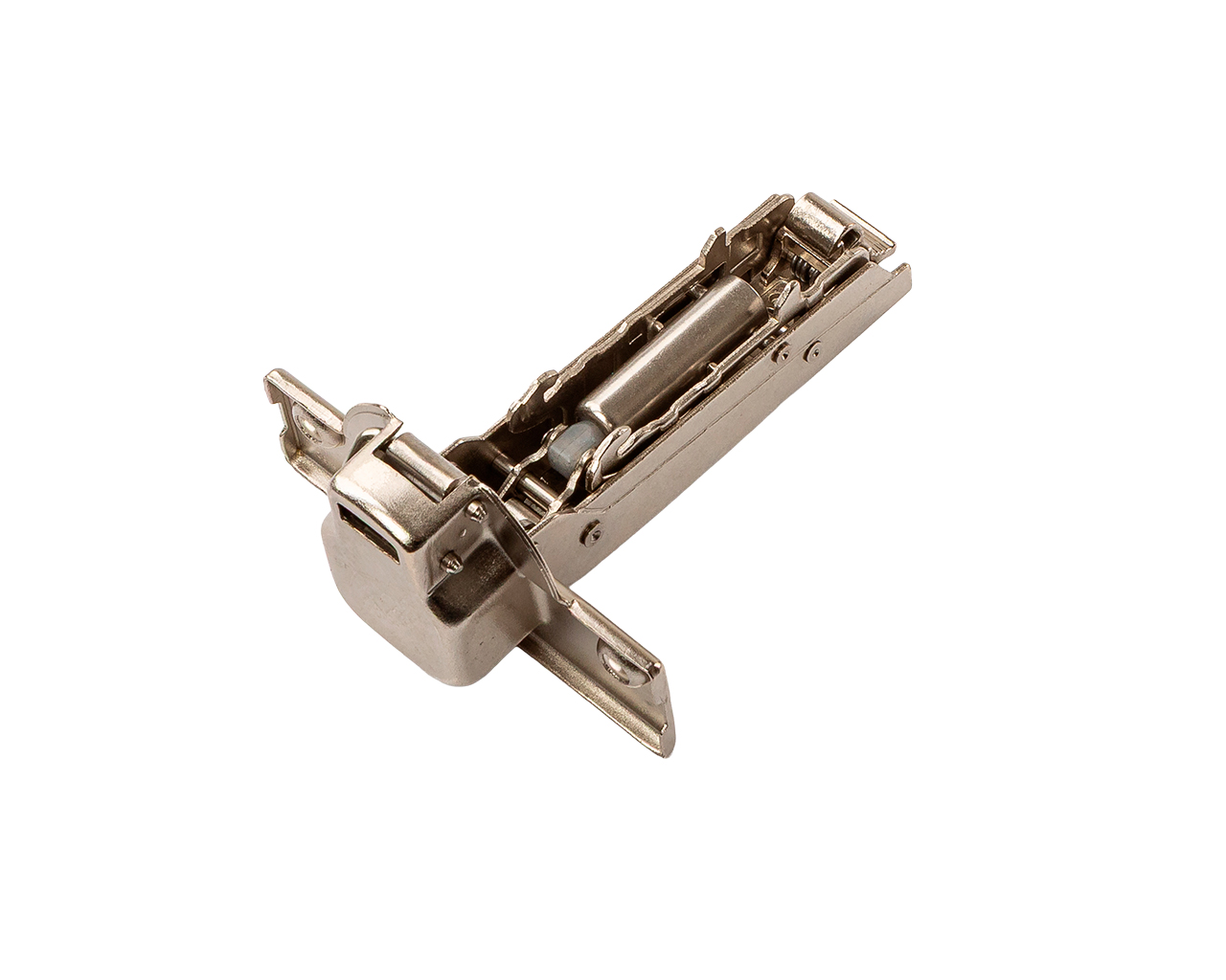 Петля для Накладных дверей Alphalux Clip-On, Soft-Close, угол открывания 100°, 52 мм, чашка 35 мм, никель. Рис. 3