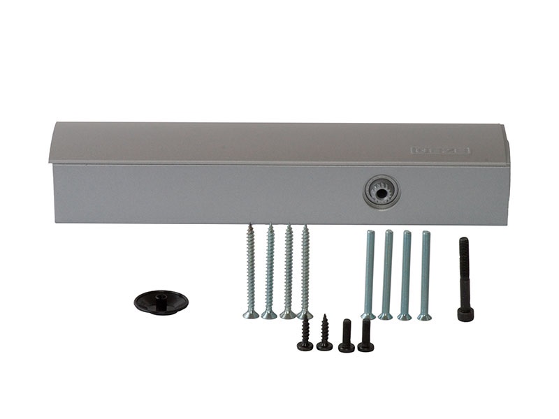 Доводчик GEZE TS 4000S EN1-6 с задержкой и демпфированием, без тяги, Серебристый. Рис. 1