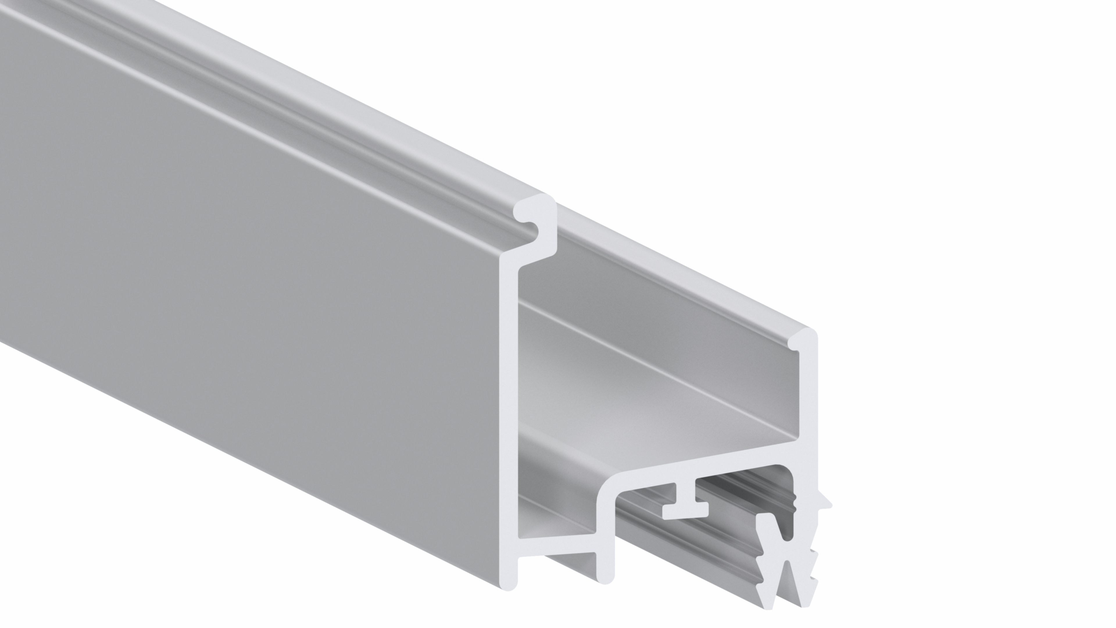 Профиль водоотводный АЛЮСТАРТ, алюминий, неокрашенный