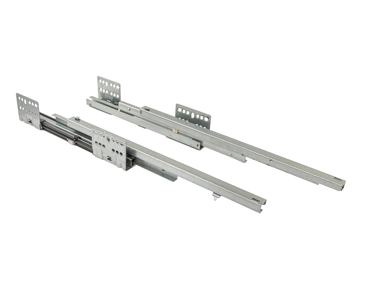 Комплект направляющих Firmax c доводчиком, длина 500 мм (левая, правая), для ящика Smartline. Рис. 1