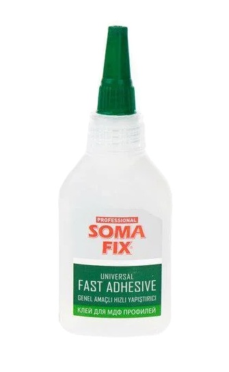 Клей SOMAFIX Y021 цианоакрилатный клей, флакон 100гр