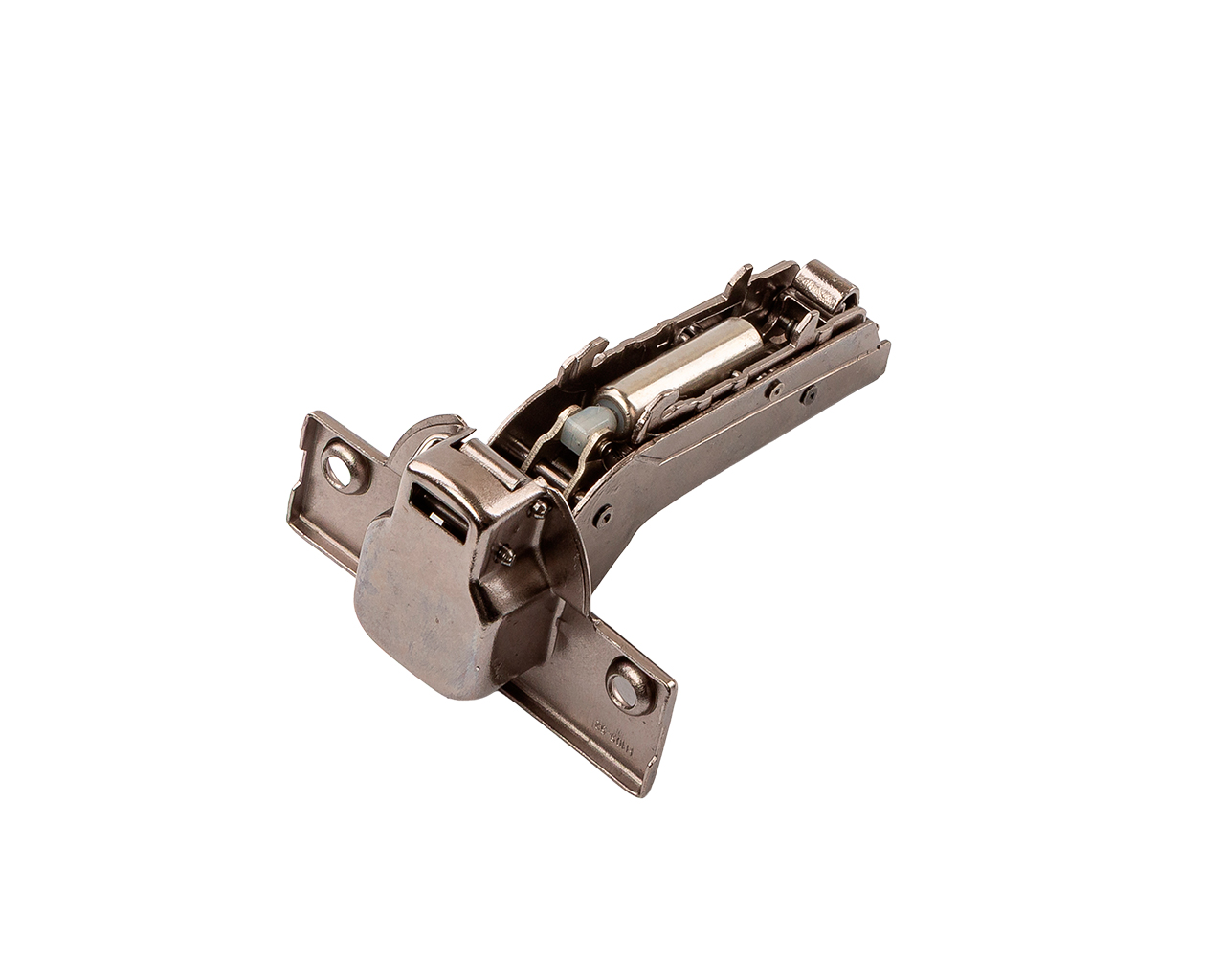 Петля для вкладных дверей Alphalux Titan Clip-On, Soft-Close, угол открывания 100°, 52 мм, чашка 35 мм, титан. Рис. 3