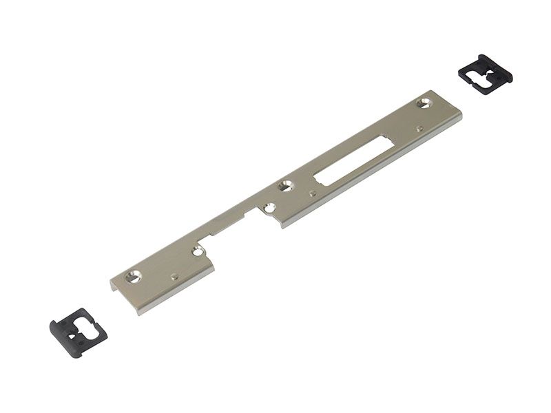 3200818 Планка ответная KFV под ригель и фалевую защелку (для профиля Rehau). Рис. 3 3200818 Планка ответная KFV под ригель и фалевую защелку (для профиля Rehau). Рис. 3