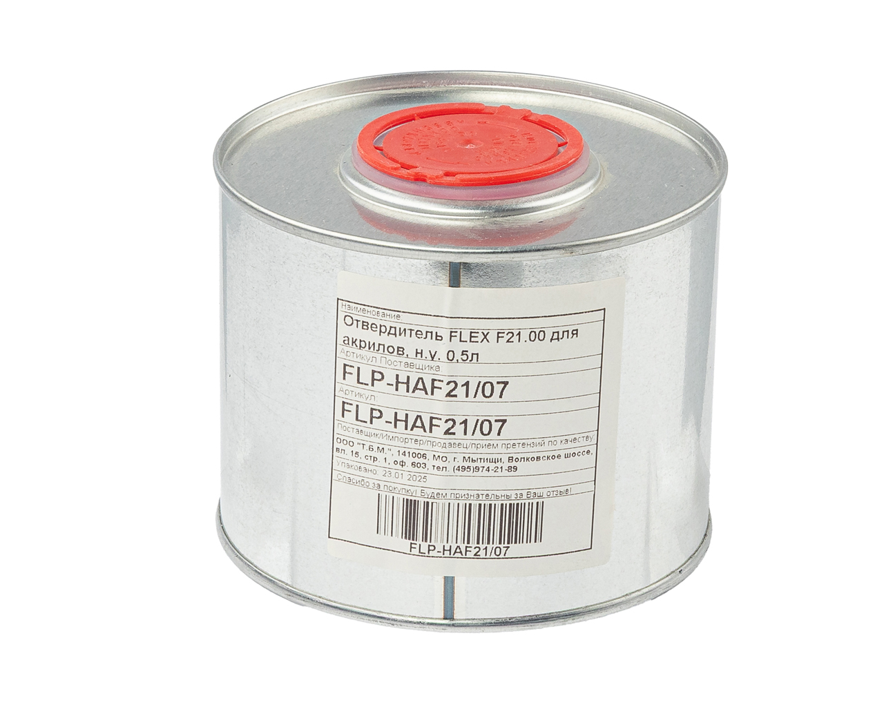 Отвердитель FLEX F21.00 для акрилов, н.у. 0,5л. Рис. 1 Отвердитель FLEX F21.00 для акрилов, н.у. 0,5л. Рис. 1