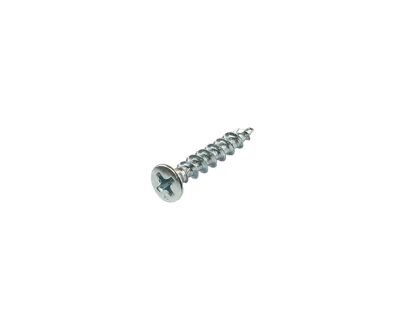 Шуруп 4x25 MAXBAR   потайная головка PH оцинкованный  c насечками (8000/1000). Рис. 1