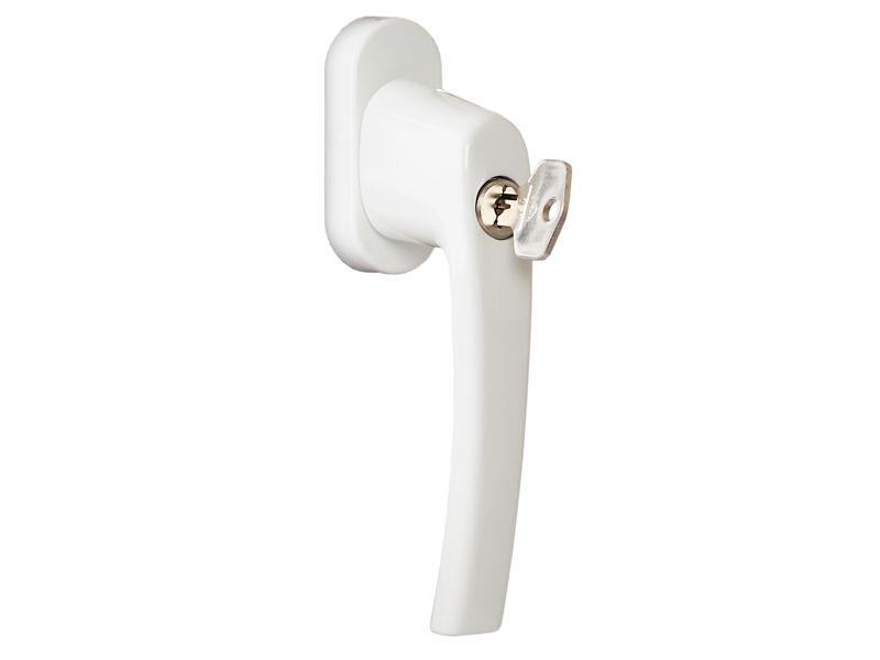 Ручка Rotoline с ключом без логотипа 35мм,белый RAL9010/белый R07.1. Рис. 2