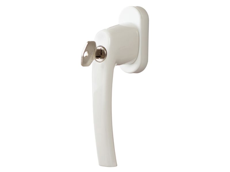 Ручка Rotoline с ключом без логотипа 35мм,белый RAL9010/белый R07.1. Рис. 3