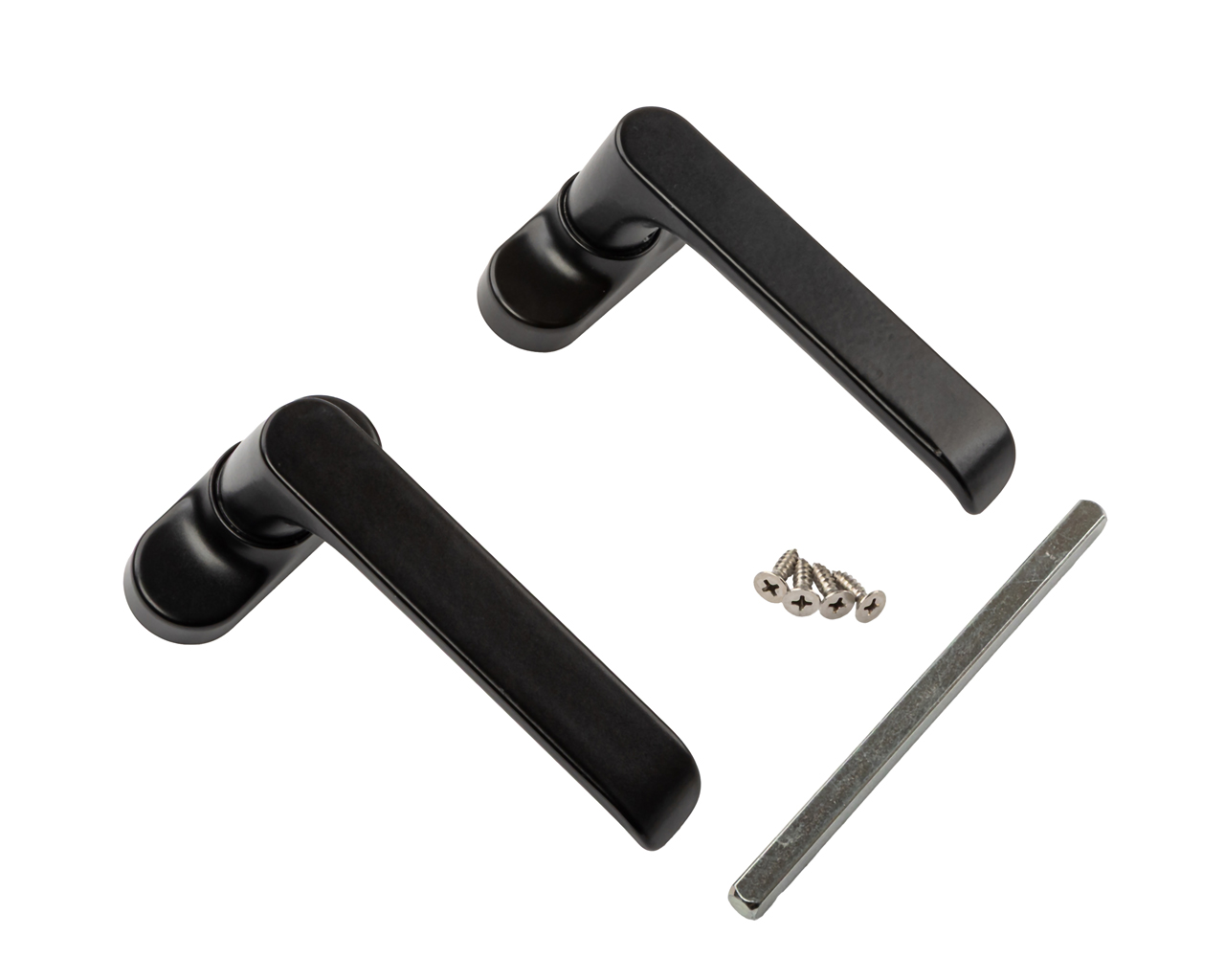 Гарнитур нажимной раздельный Stublina, 30 черный RAL9005 (для профиля 50-60 мм). Рис. 2