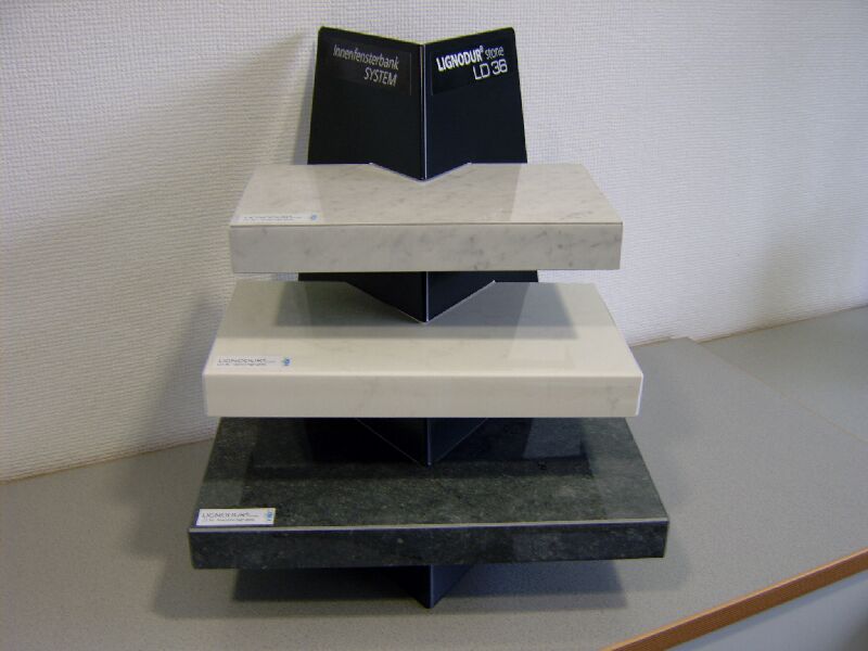 Подоконник пластиковый Moeller LD 36 /250/ каррара мрамор глянец /6,0м/. Рис. 1