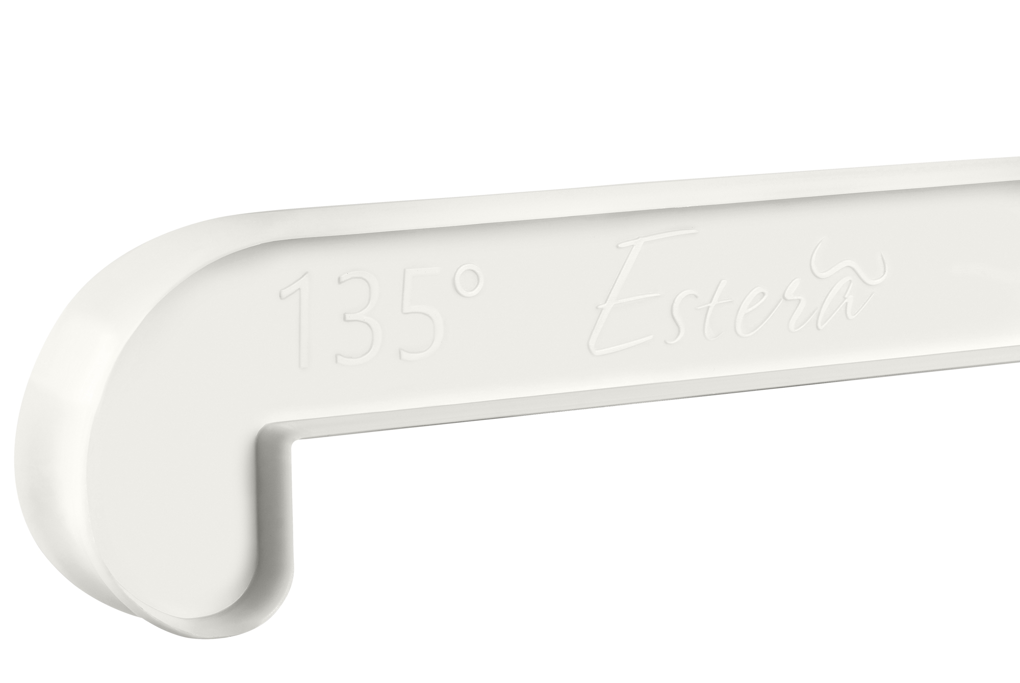 Заглушка стыковочная 90/135 градусов Витраж+ Стиль /600мм/ белая. Рис. 2