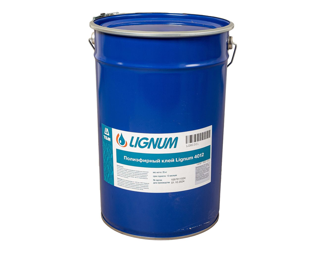 Полиэфирный клей Lignum 4011, ведро 25 кг. Рис. 1
