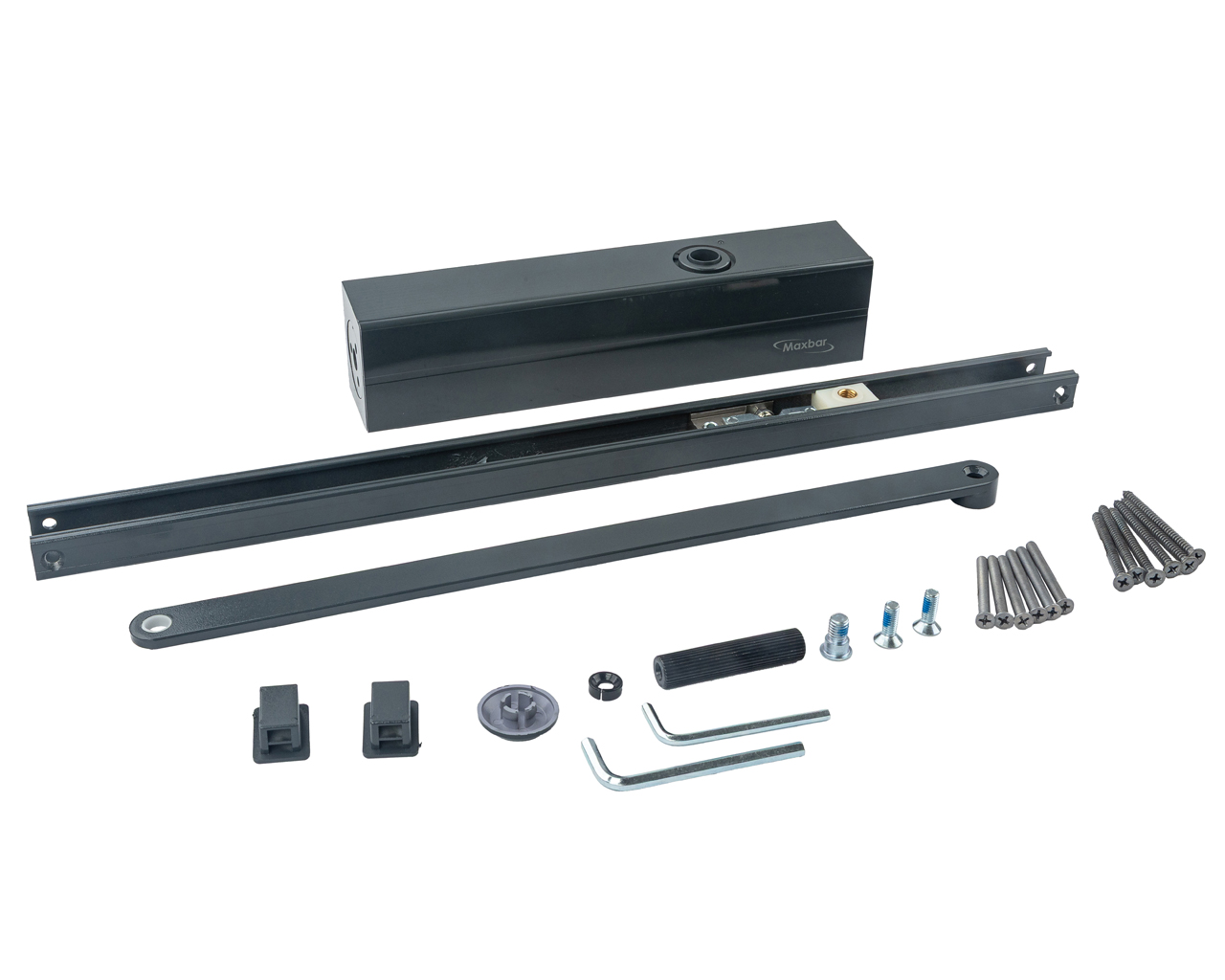 Доводчик Maxbar 5000 cо скользящей тягой EN 1-5, ВС, DA, ФОП антрацит RAL7016. Рис. 2