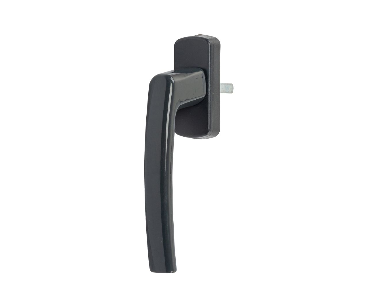 Ручка оконная Internika CAPRI, 38 мм, 45°, 2 винта, антрацит RAL7016. Рис. 1 Ручка оконная Internika CAPRI, 38 мм, 45°, 2 винта, антрацит RAL7016. Рис. 1