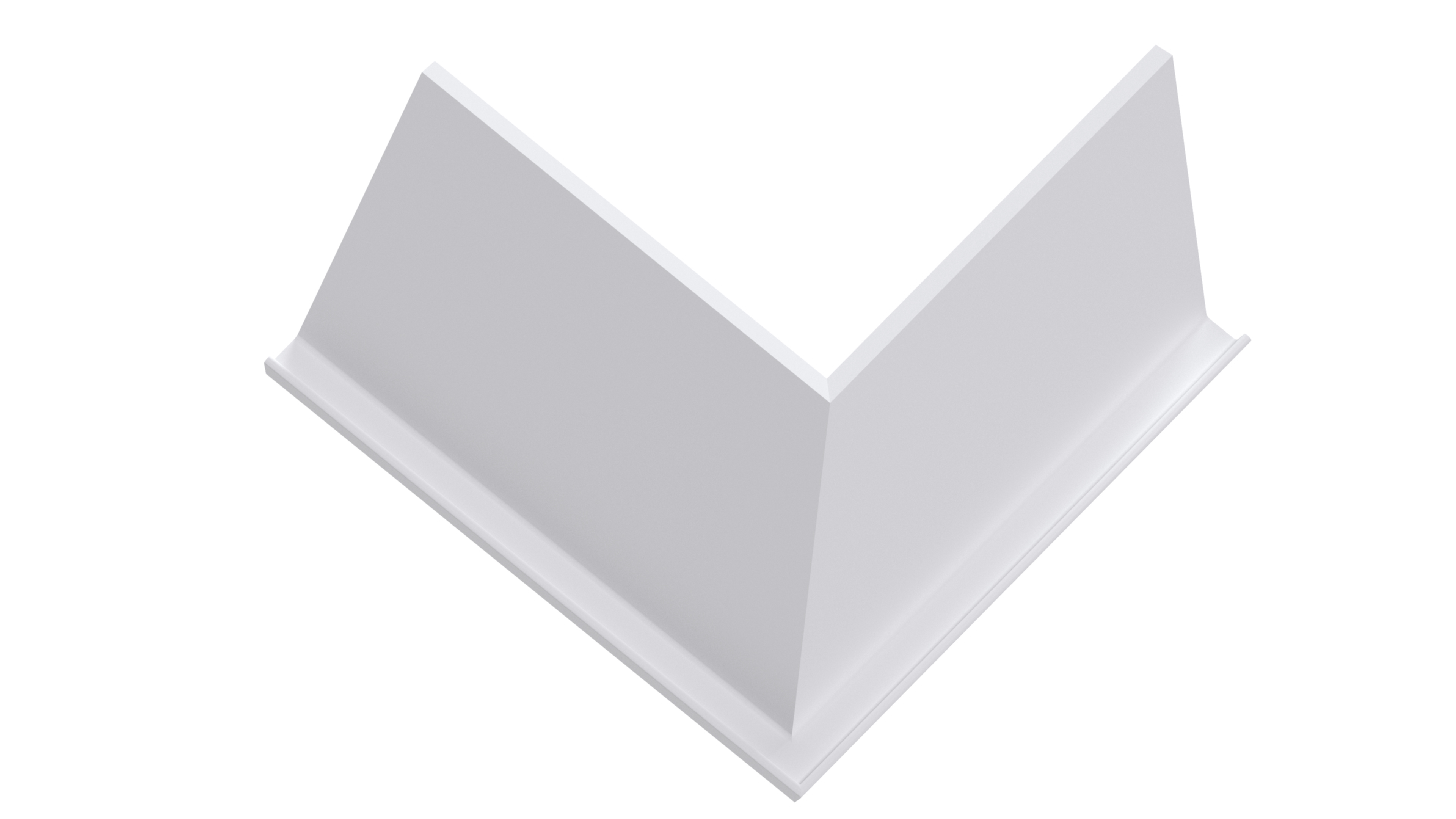 Уголок дополнительный АЛЮСТАРТ, пластик. Рис. 1 Уголок дополнительный АЛЮСТАРТ, пластик. Рис. 1