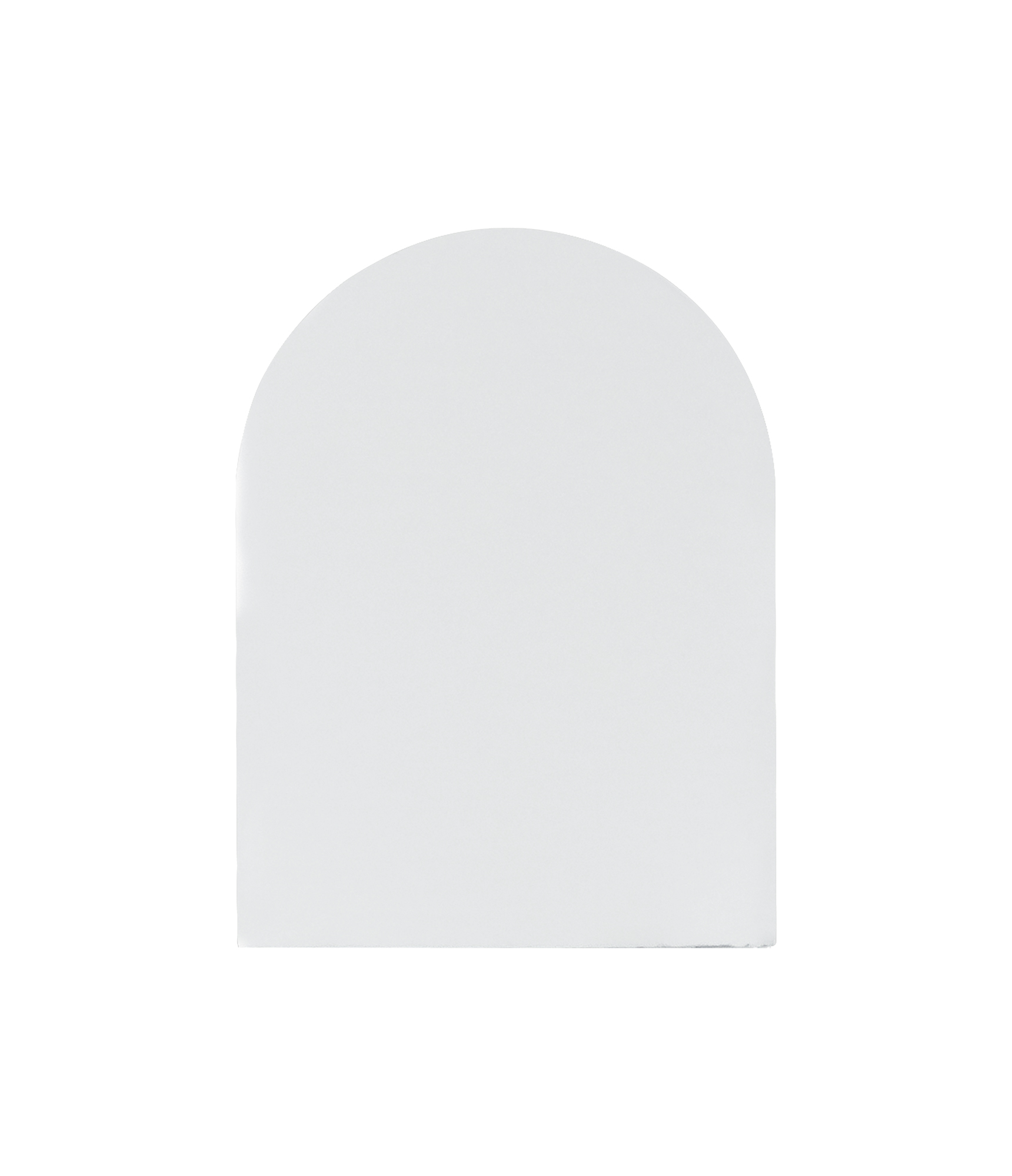 Накладка декоративная для скрытых петель, 120x30 мм, алюминий, белый. Рис. 1