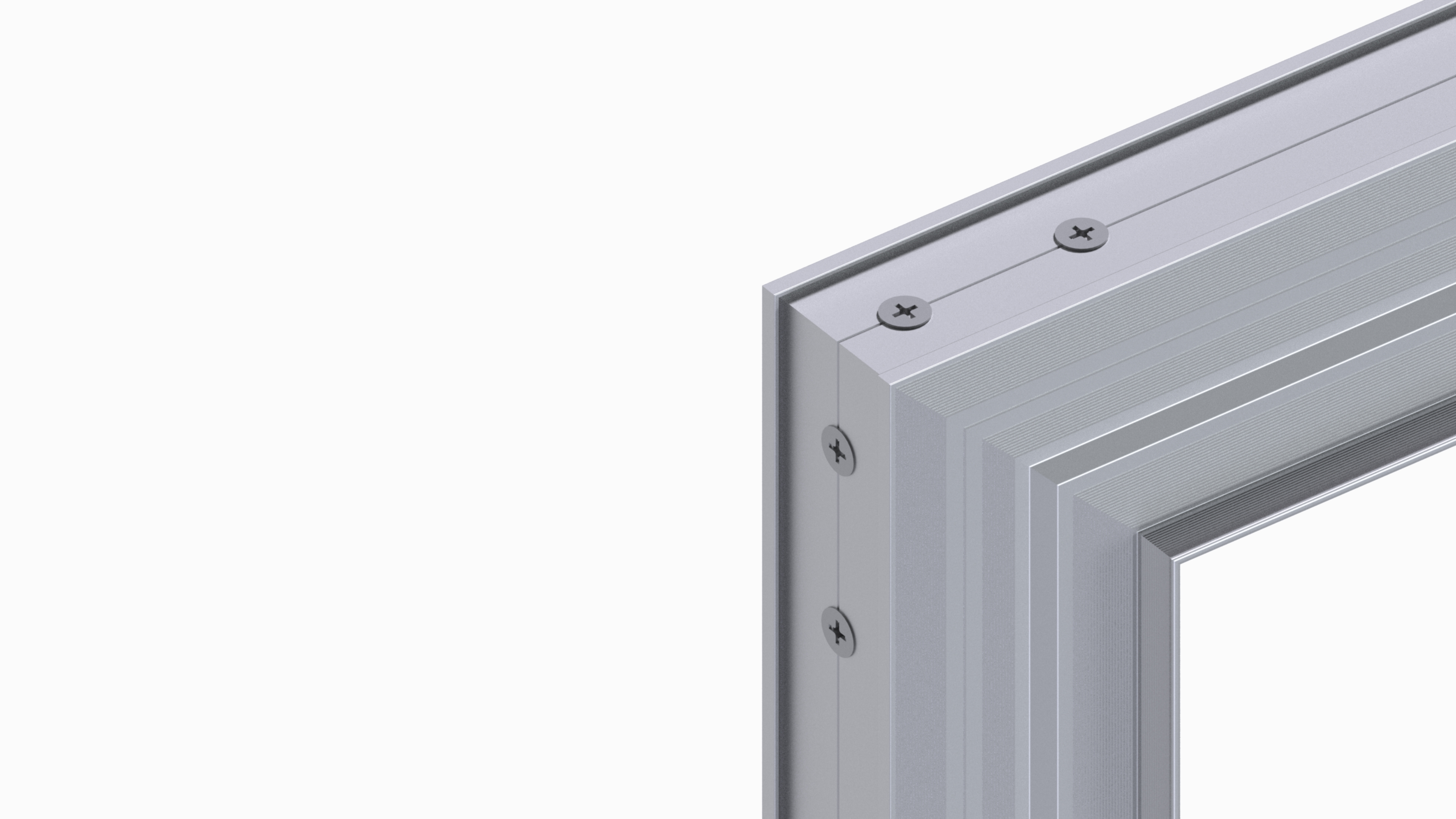 Соединительный элемент для алюминиевой дверной коробки. Рис. 2