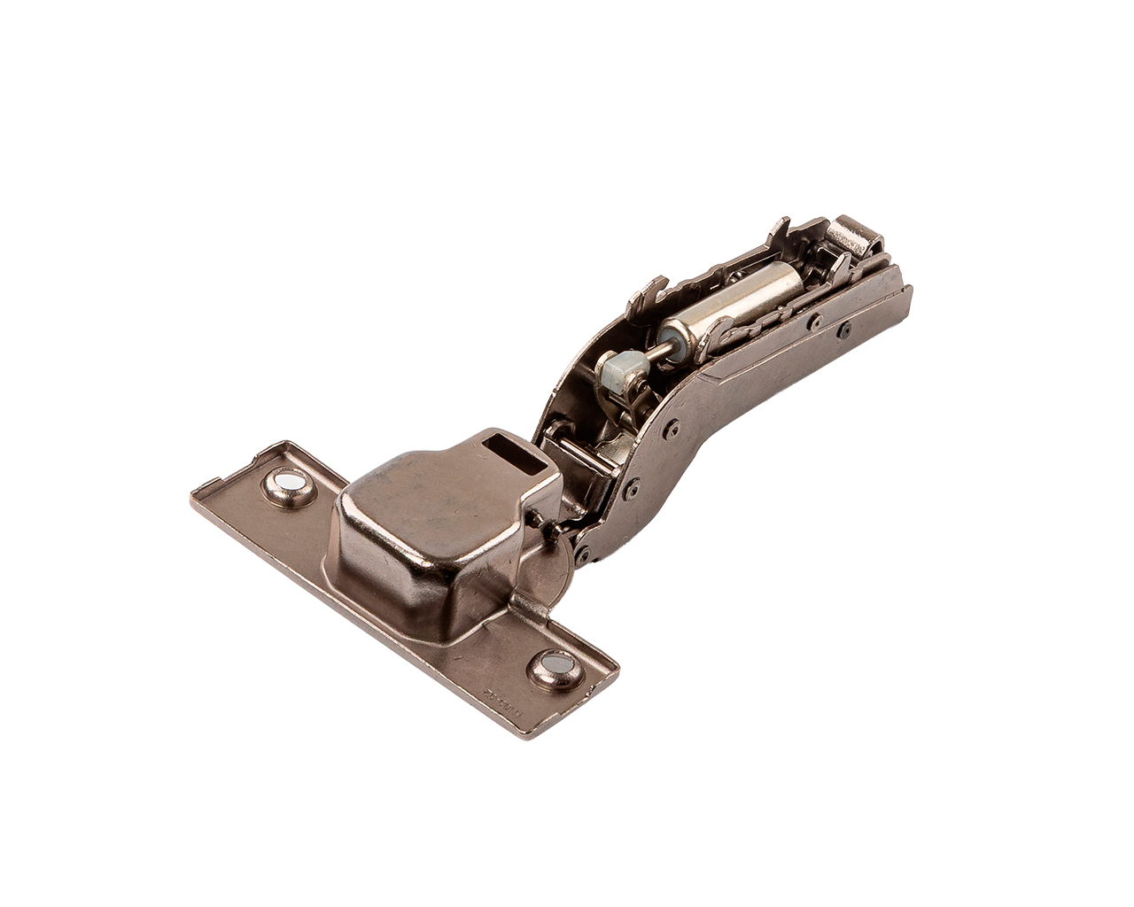 Петля для вкладных дверей Alphalux Titan Clip-On, Soft-Close, угол открывания 100°, 52 мм, чашка 35 мм, титан. Рис. 2