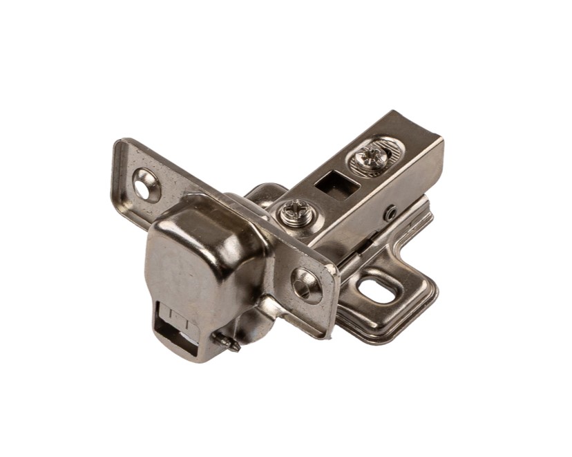 Петля вкладная Clip-On с доводчиком, 84 гр, с монтажной планкой H=2 мм в сборе, под саморез, 45 мм, 35 мм чашка. Рис. 3