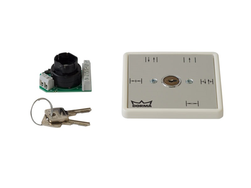 Переключатель режимов 5-ти позиционный с ключом скрытого монтажа, 19135602150. Рис. 2