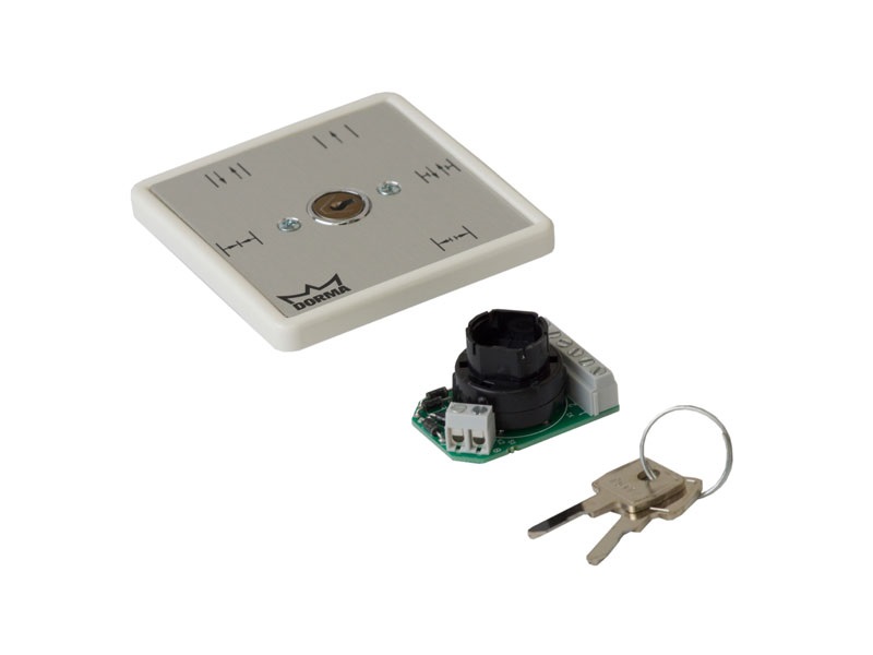 Переключатель режимов 5-ти позиционный с ключом скрытого монтажа, 19135602150. Рис. 3