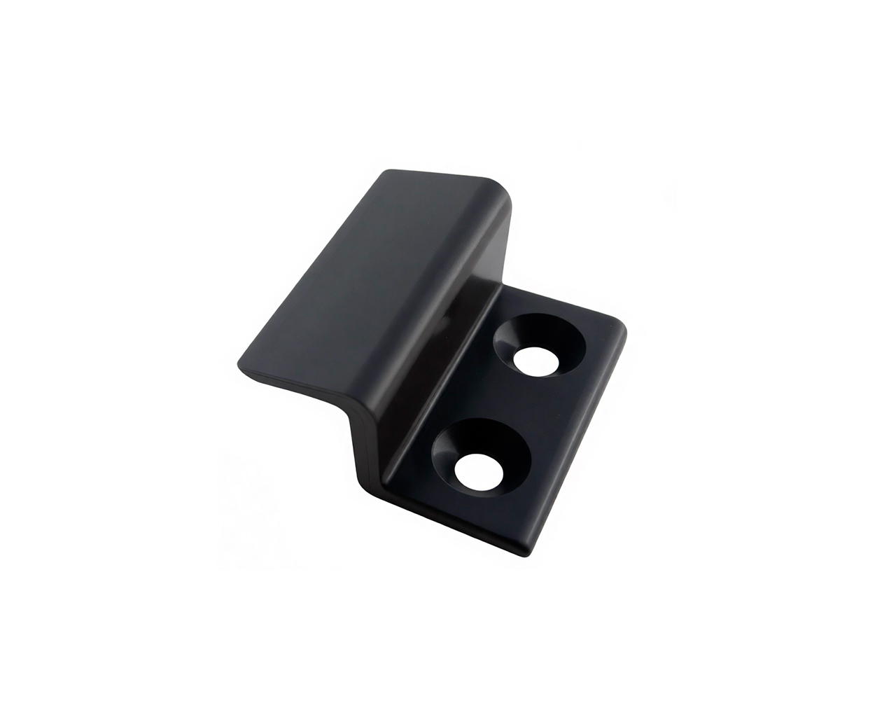 Кронштейн BAUSET ABS 10 мм для МС нижний черный RAL9005. Рис. 1 Кронштейн BAUSET ABS 10 мм для МС нижний черный RAL9005. Рис. 1