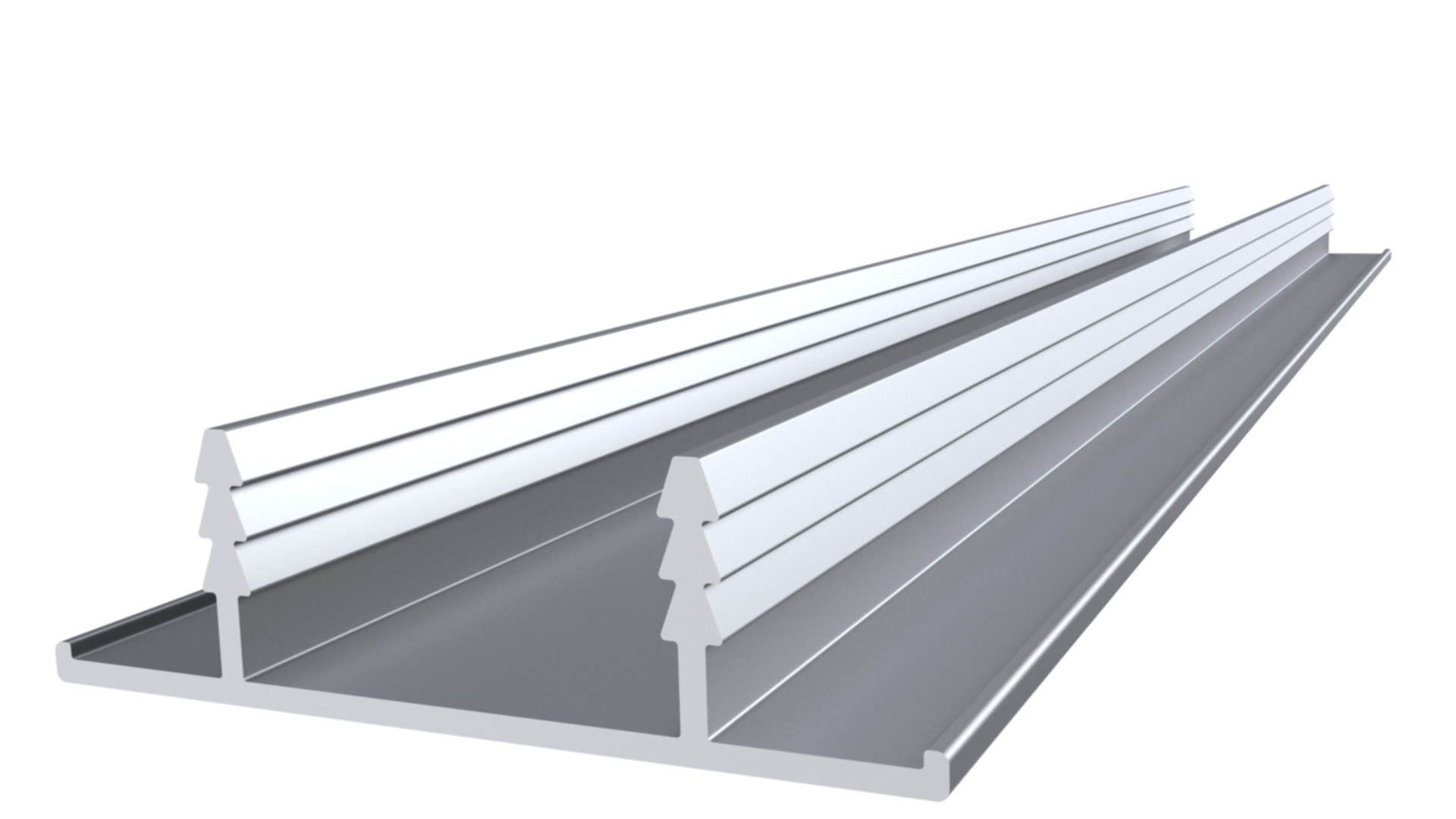 Профиль кромка дверного полотна, алюминий, L=6100 мм, серебро.. Рис. 1