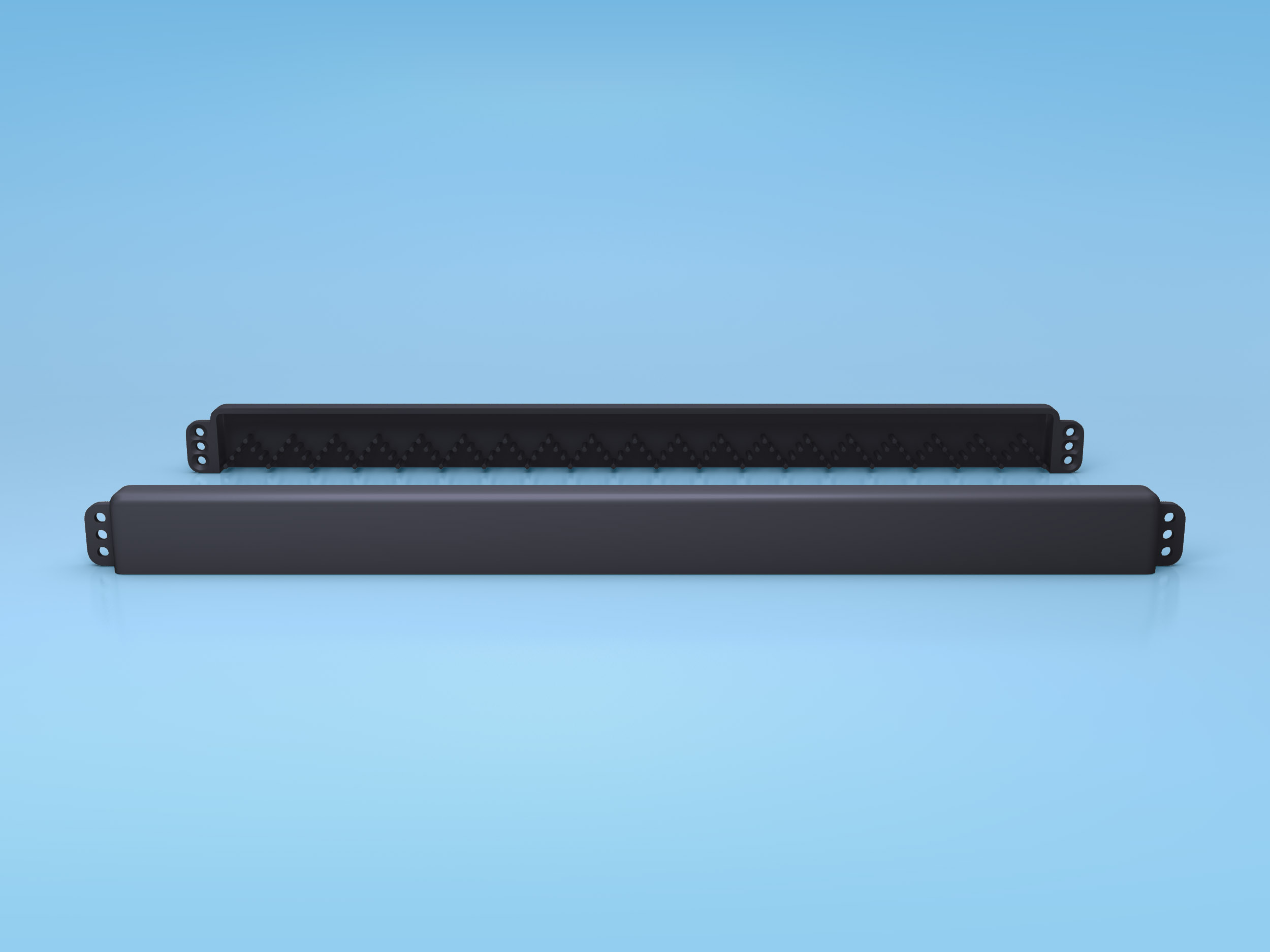 Козырек вентиляционный клапана Air-Box Comfort, RAL7016. Рис. 1