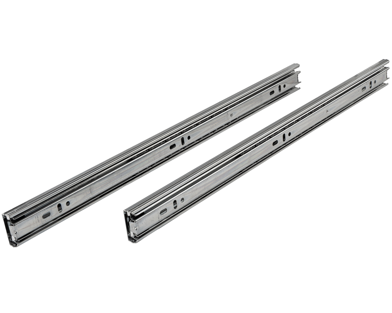 Направляющие шариковые Blitz полного выдвижения, H=35 мм, L=450 мм, толщина стали 0,8*0,8*0,8 мм, 36 гр./дюйм. Рис. 1