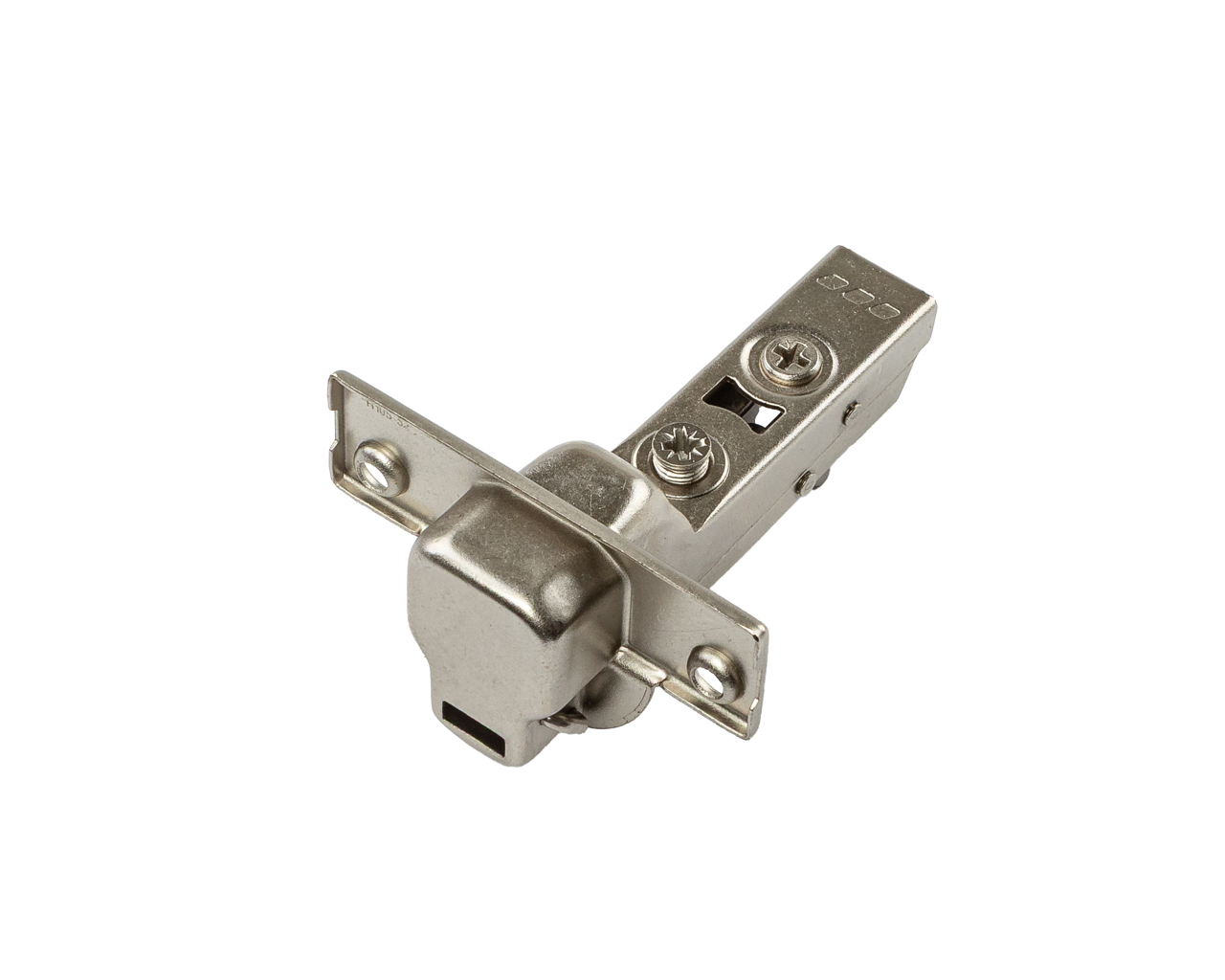 Петля для Вкладных дверей Alphalux Clip-On, without damper, угол открывания 100°, 45 мм, чашка 35 мм, никель. Рис. 2