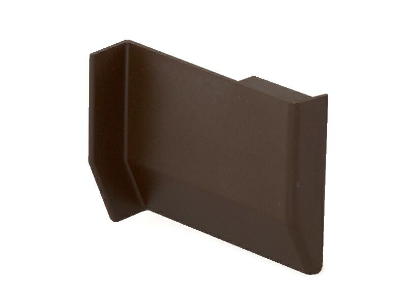 Накладка декоративная для навеса шкафа 801000400DX, коричневая, правая. Рис. 1
