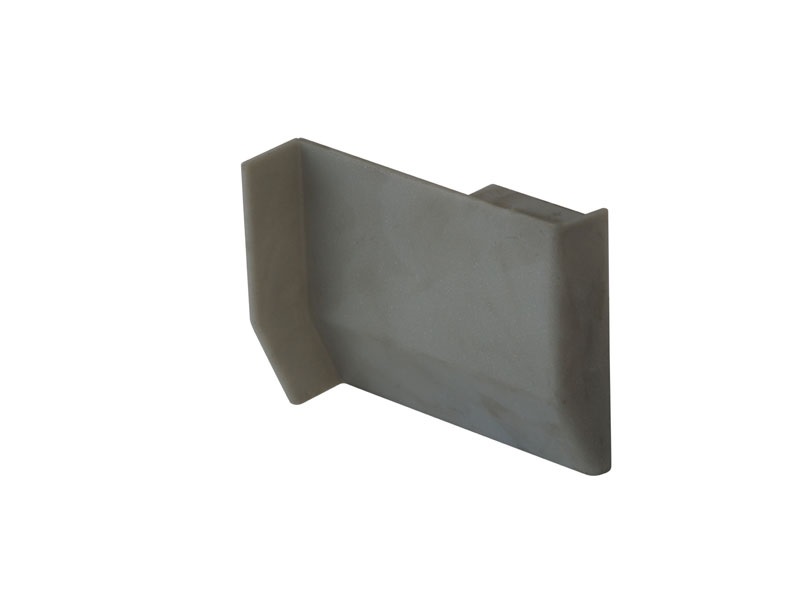 Накладка декоративная для навеса шкафа 801007500DX, серебристая, правая. Рис. 3