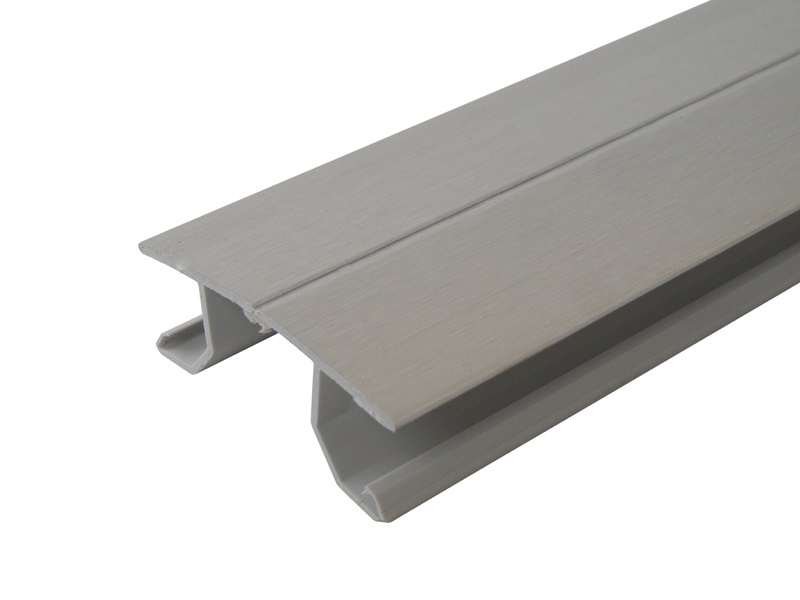 Соединитель FLEX цоколя ПВХ, фольга алюминий сатин 805, L=660мм FIRMAX. Рис. 1