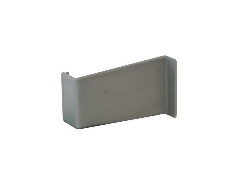 Накладка декоративная для навеса шкафа 806007500SX, пластик, алюминий, левая. Рис. 2
