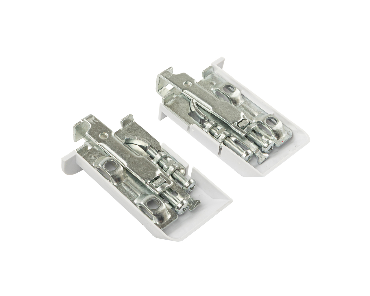 Комплект навесов FIRMAX L+R, в комплекте с белыми заглушками L+R. Рис. 2 Комплект навесов FIRMAX L+R, в комплекте с белыми заглушками L+R. Рис. 2