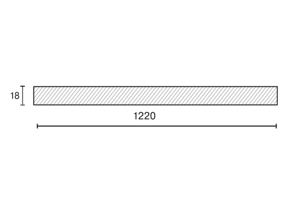 Плита МДФ AGT 1220*18*2800 мм, инд. упаковка, космический металл 3107, обратная сторона новый белый. Рис. 2