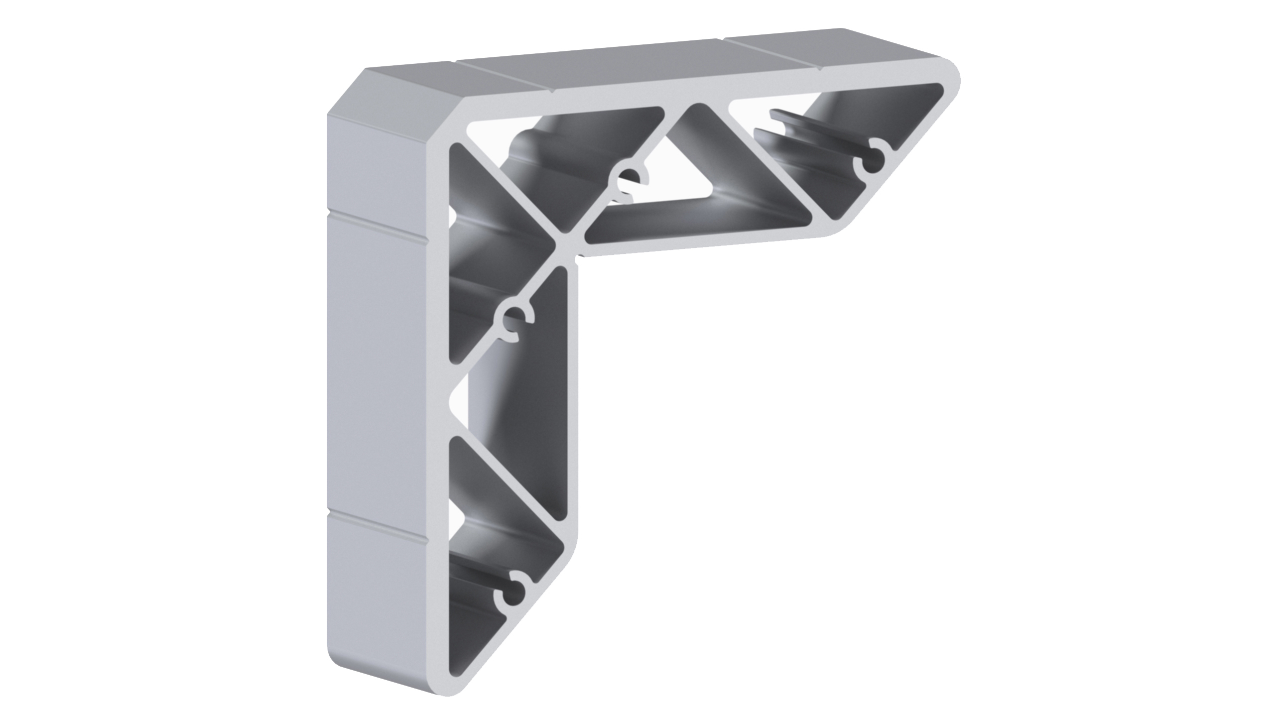 Соединительный элемент (сухарь) для профиля дверного полотна ROSPDP418, алюминий, 23 мм. Рис. 1