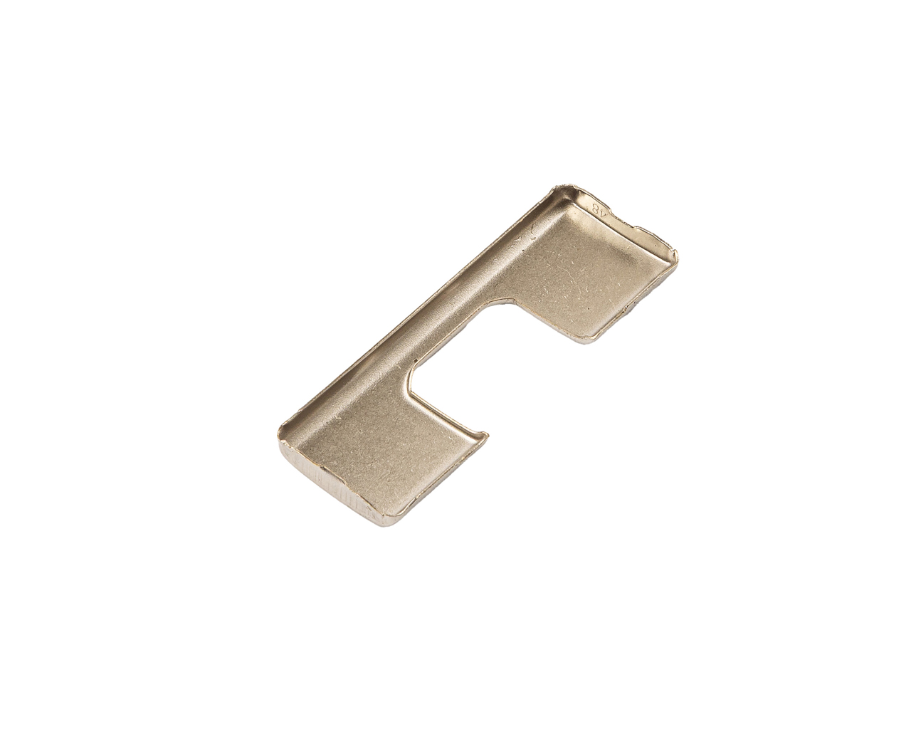 Накладка декоративная на чашку петли Alphalux, никель. Рис. 3