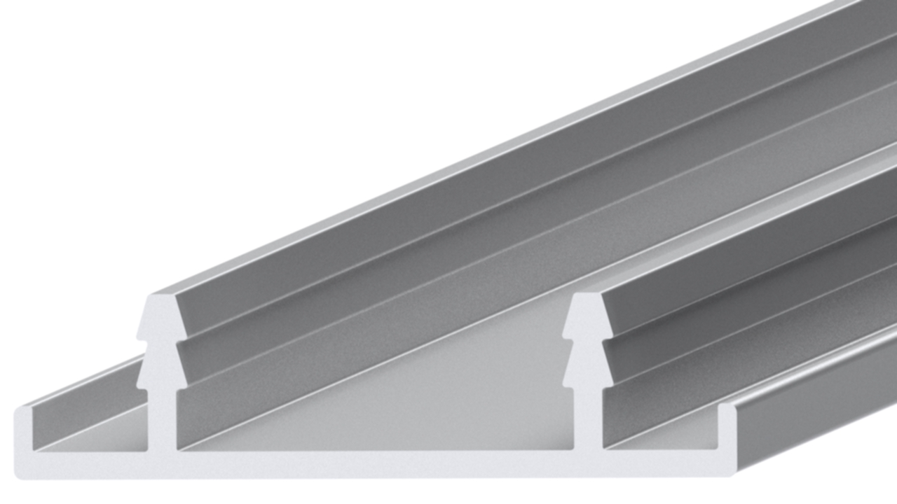 Профиль кромка дверного полотна, алюминий, L=6100 мм, серебро.. Рис. 1 Профиль кромка дверного полотна, алюминий, L=6100 мм, серебро.. Рис. 1
