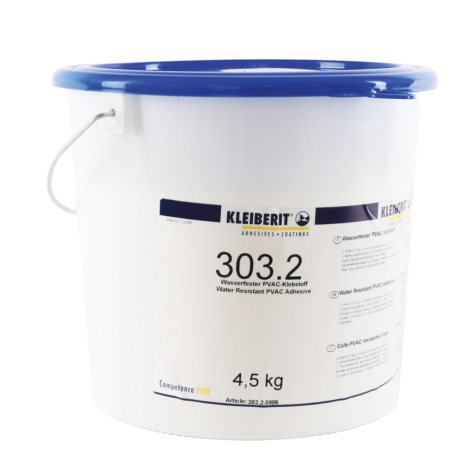 Клей Kleiberit 303.2, 4,5 кг, Д3