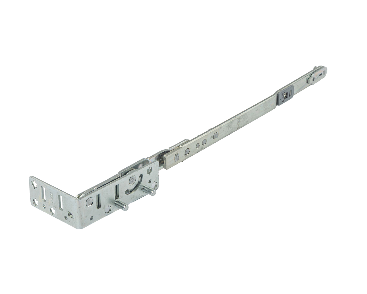 Ножницы на раме 13 мм, левые Alu 601-850 мм, (скрытая, паз ПВХ). Рис. 1
