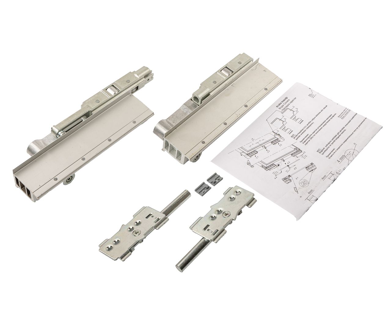 Комплект кареток левый + усилители , PTS 160 кг. Рис. 2 Комплект кареток левый + усилители , PTS 160 кг. Рис. 2