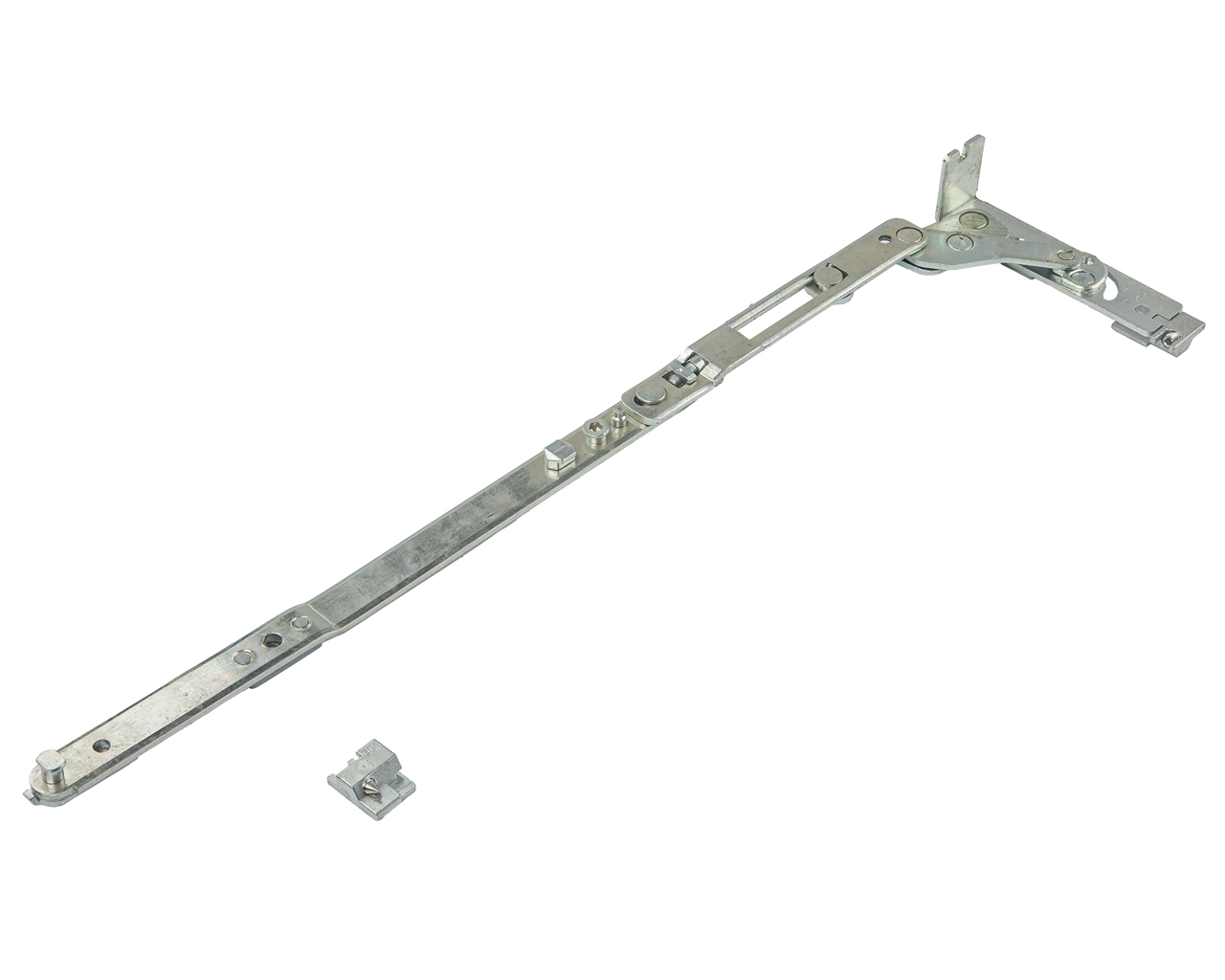 Ножницы на раме 9 мм, правые Alu 601-850 мм (скрытая, паз ПВХ). Рис. 3