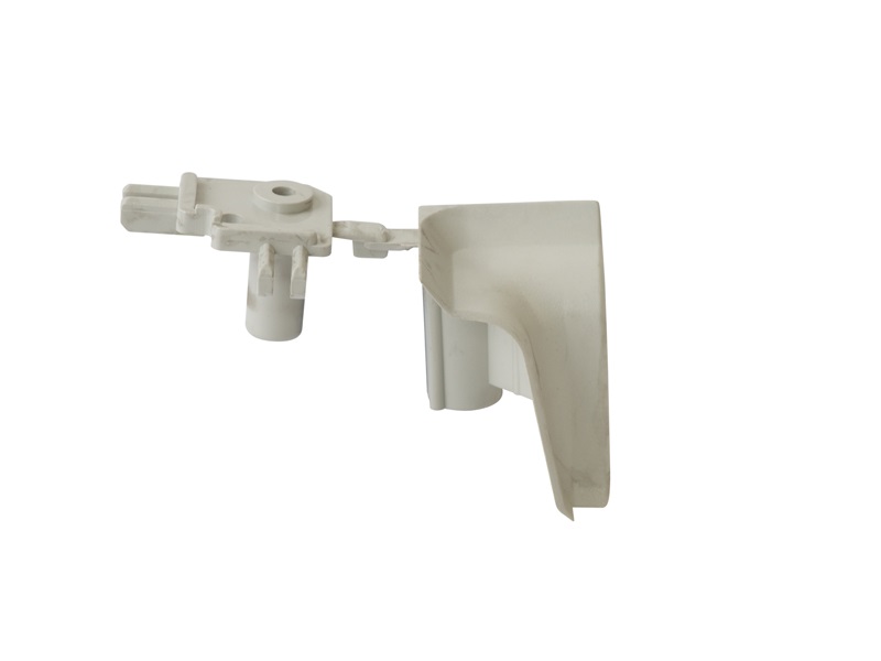 Угол 90° внутренний овального пристеночного бортика, пластик, серый. Рис. 2