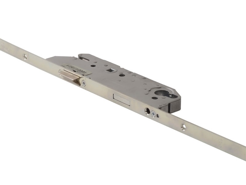 Замок многозап., ригель с фал. защ., привод от проф. цилиндра, 4 стандарт. цапфы, с функц. удл., Maxbar № 855GL, 16/40/92/1870-2170. Рис. 1