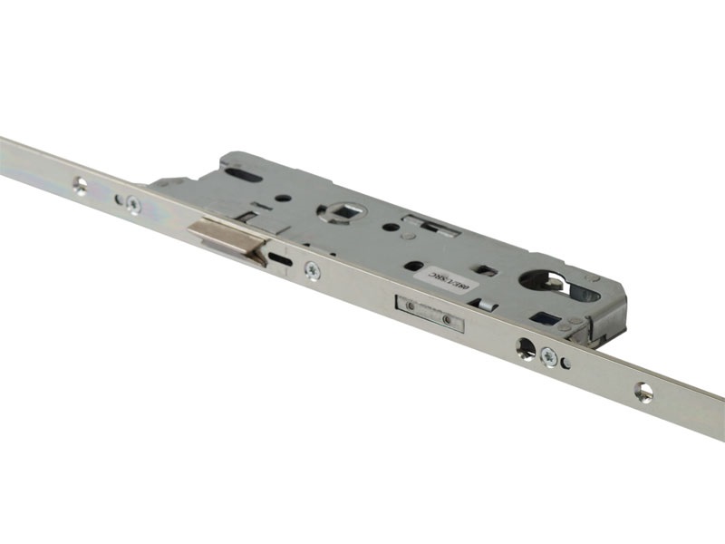 Замок многозап., ригель с фал. защ., привод от ручки, 2 стандарт. цапфы, с функц. удл., Maxbar 3-х частный № 856, L=900, 16/35/92/1850-2490. Рис. 1 Замок многозап., ригель с фал. защ., привод от ручки, 2 стандарт. цапфы, с функц. удл., Maxbar 3-х частный № 856, L=900, 16/35/92/1850-2490. Рис. 1